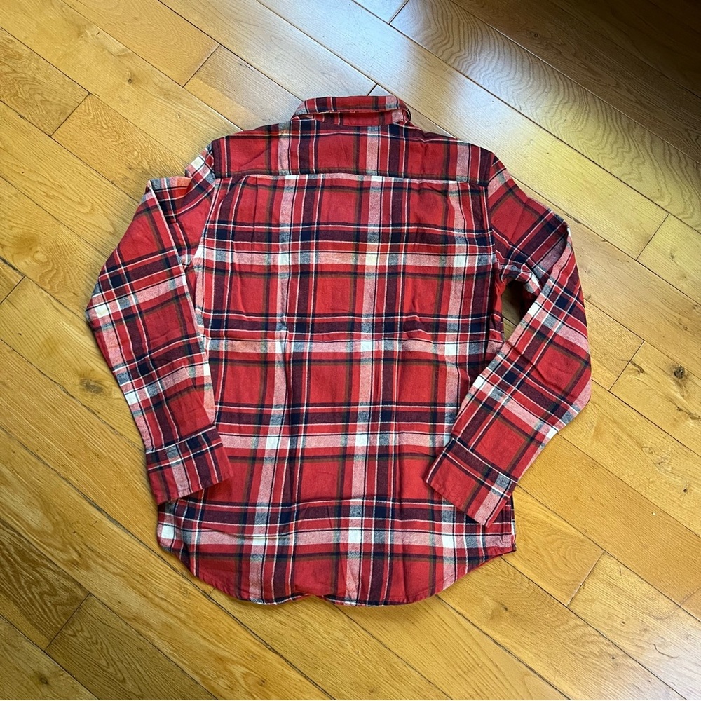 Crewcuts Plaid Flannel Shirt 12 NWT - Picture 2 of 5